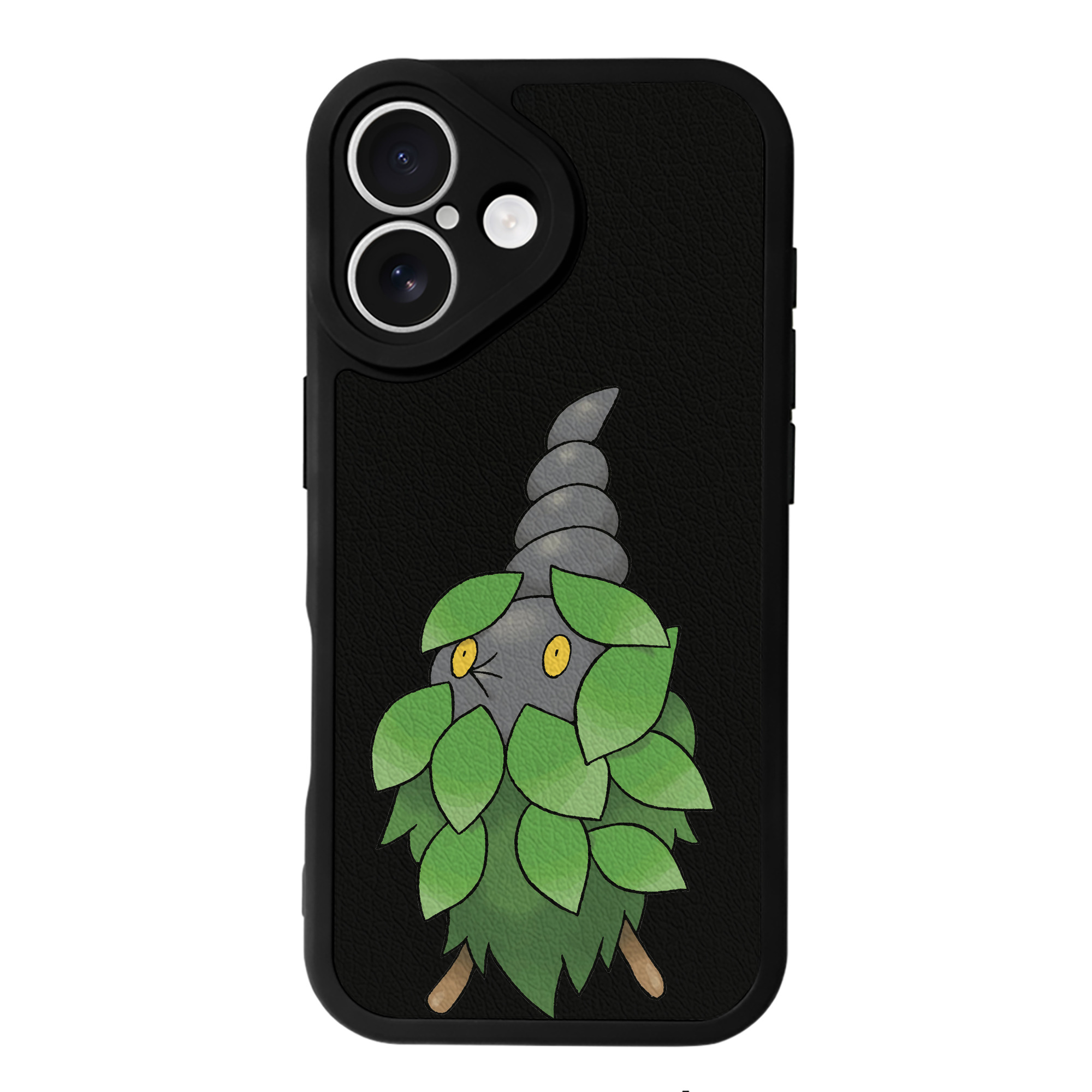 （画像用） ポケットモンスター Pokémon 【iPhone 16シリーズ対応】シリコンスマホケース（レザー調） 材質：シリコン